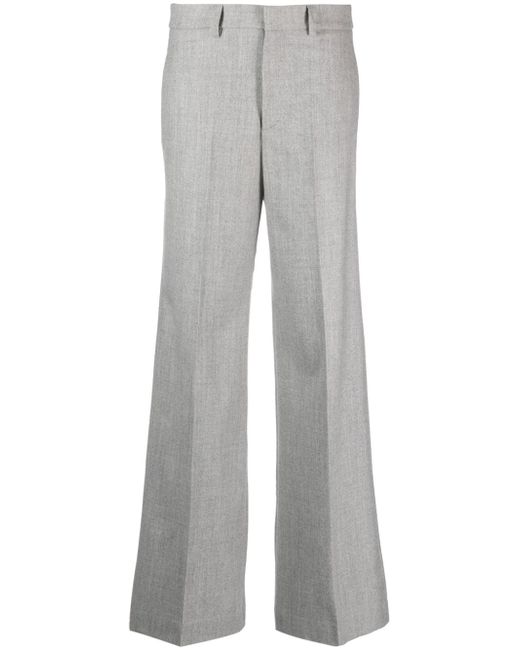 P.A.R.O.S.H. high-waist wide-leg tailored trousers