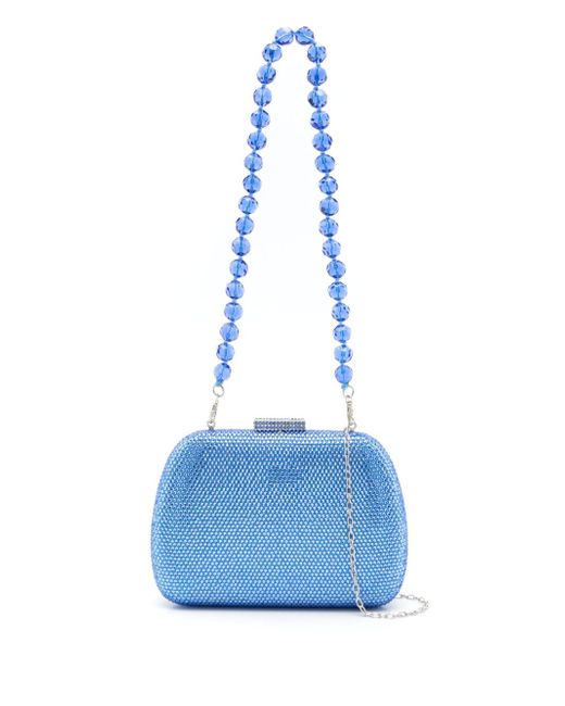Serpui Ang crystal-embellished clutch bag