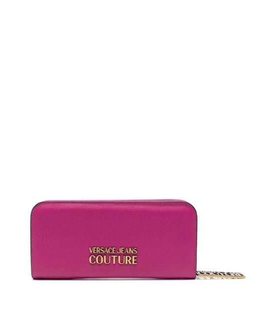 Versace Jeans Couture logo-plaque rectangle wallet