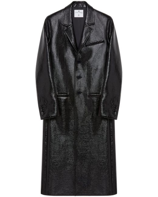 Courrèges single-breasted zipped tailored coat