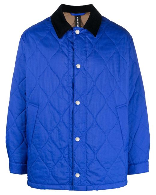 Mackintosh Teeming quilted coach jacket