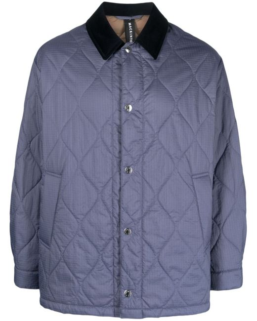 Mackintosh Teeming quilted coach jacket
