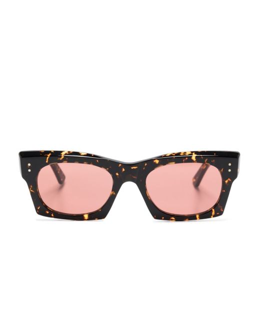 Marni Eyewear tortoiseshell-effect square-frame sunglasses