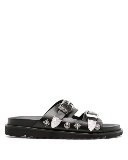Toga Pulla buckled leather sandals
