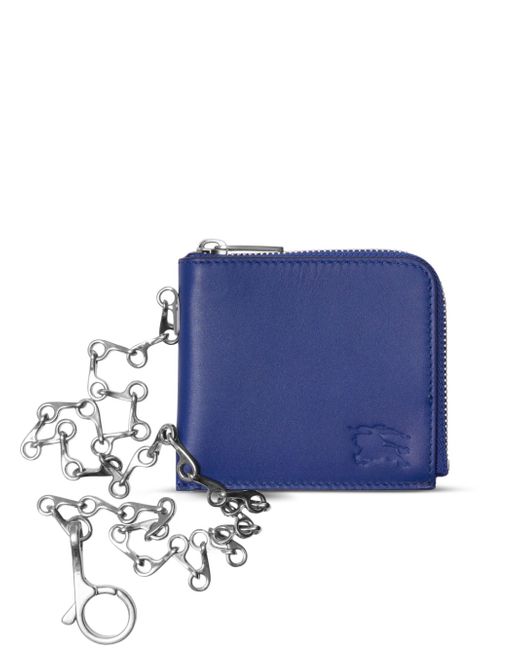 Burberry EKD chain-detail leather wallet