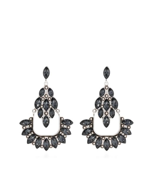 Isabel Marant crystal-embellished drop earrings