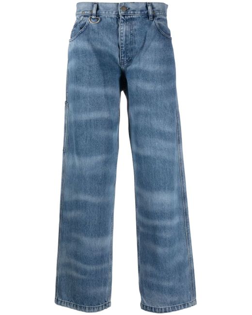 Bonsai high-rise wide-leg jeans
