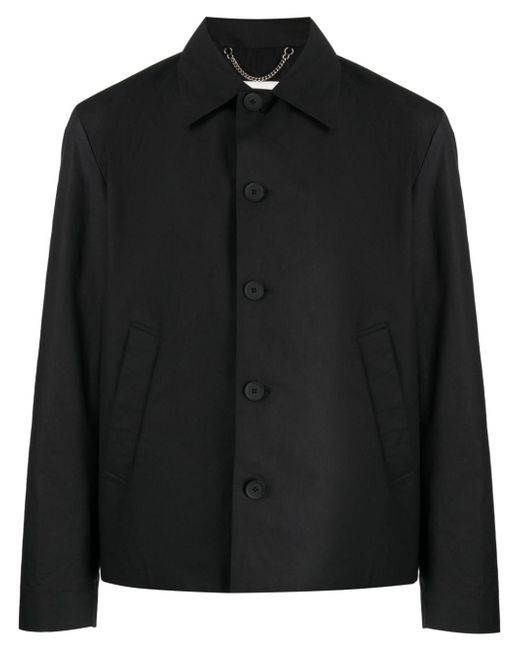 Craig Green quilted buttoned shirt jacket