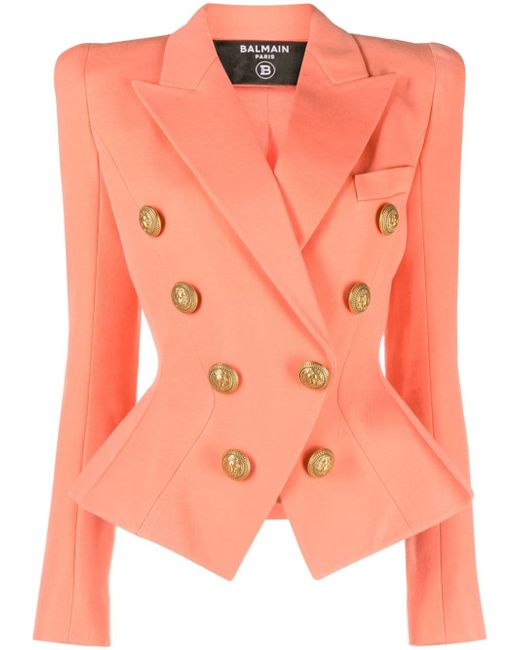Balmain button-embellished jacket