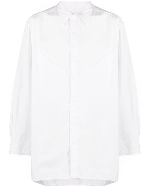 Yohji Yamamoto panelled shirt
