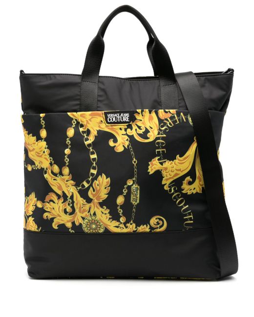 Versace Jeans Couture Barocco-print tote bag