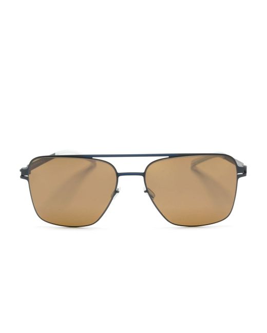 Mykita pilot-frame double-bridge sunglasses