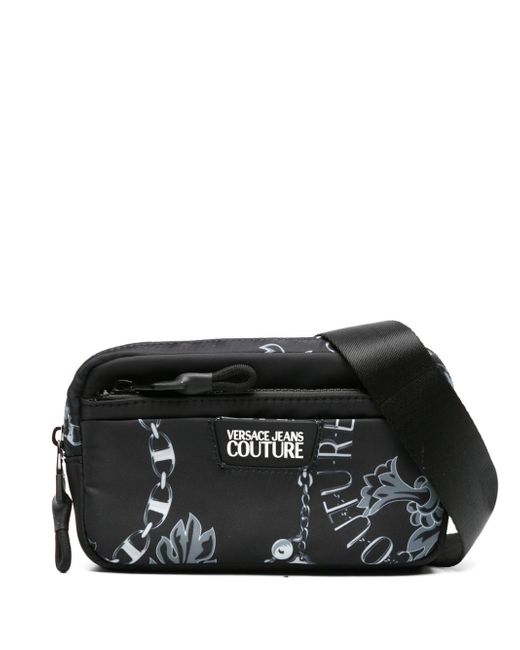 Versace Jeans Couture Chain Couture-print belt bag