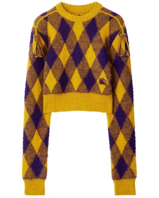 Burberry Equestrian Knight-motif jumper