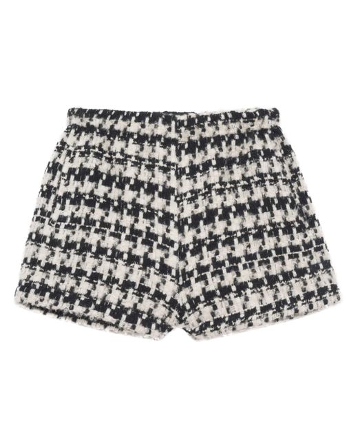 Anine Bing Lyle houndstooth shorts