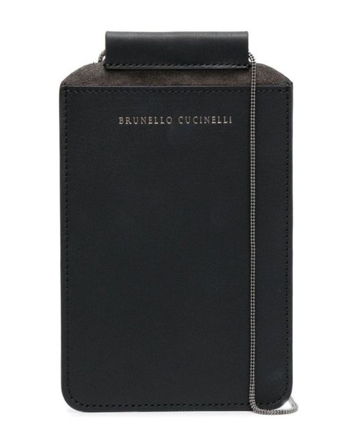 Brunello Cucinelli Monili-chain crossbody phone case