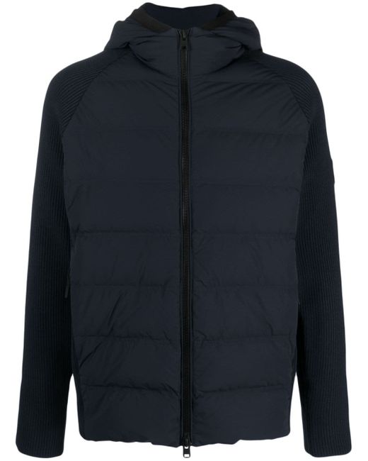 Woolrich hooded panelled padded jacket