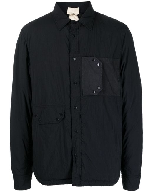 Ten C button-up cotton jacket
