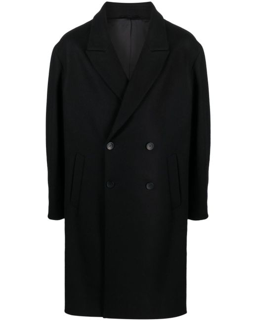 Calvin Klein mid-length double-breasted coat