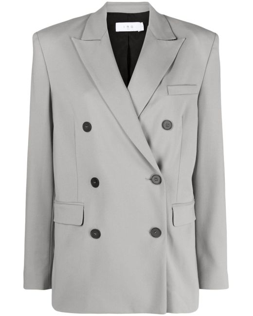 Iro Ifily double-breasted wool-blend blazer