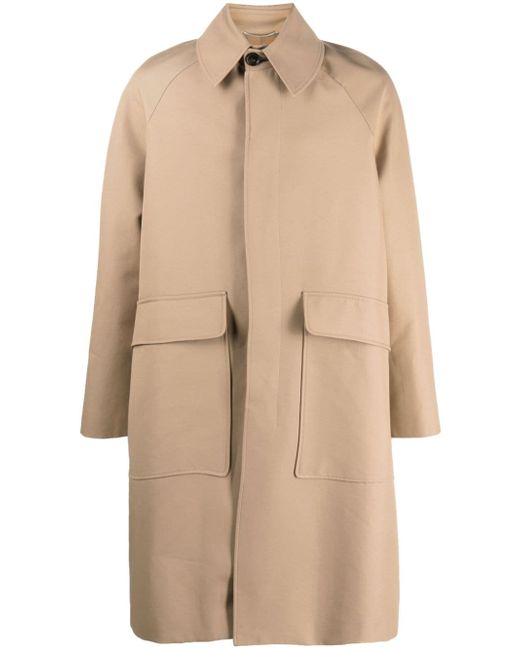 PT Torino concealed-fastening mid-length coat