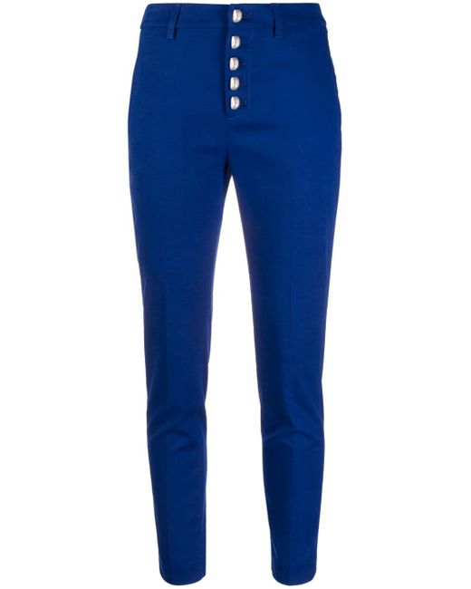 Dondup cropped slim-cut trousers
