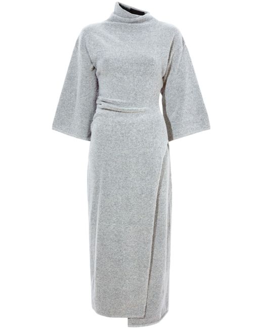 Proenza Schouler asymmetric wool-blend dress