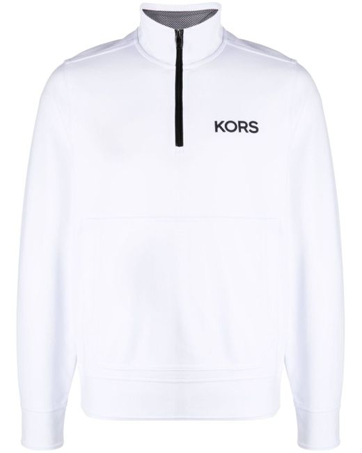 Michael Kors Gold Performance zipped sweatshirt