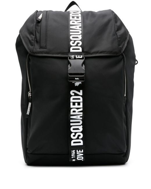 Dsquared2 Made with Love buckled backpack