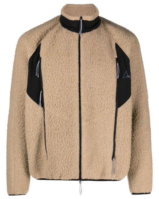Roa zip-up fleece jacket