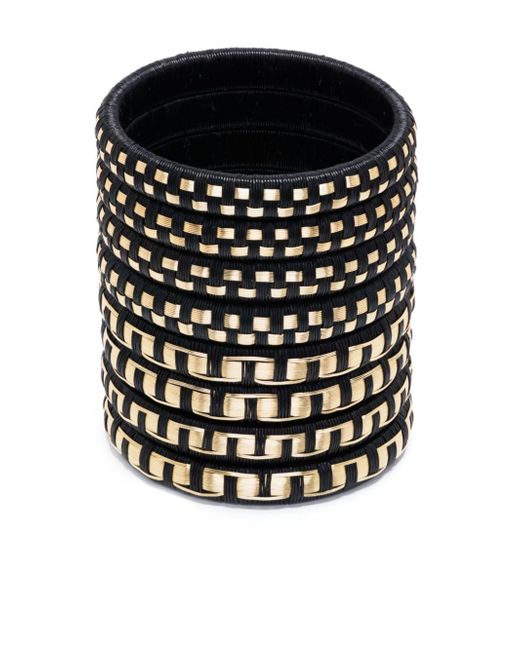 Johanna Ortiz Tocapu Geometry bangle bracelets