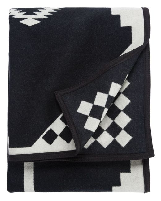 Pendleton geometric-print jacquard blanket
