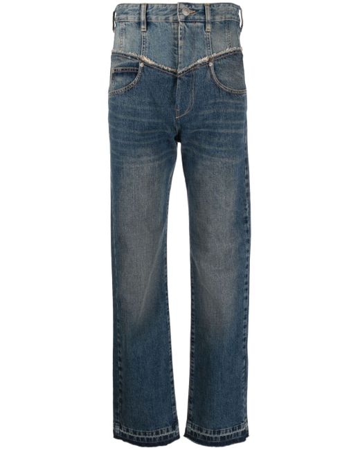 Isabel Marant Noemie straight-leg jeans