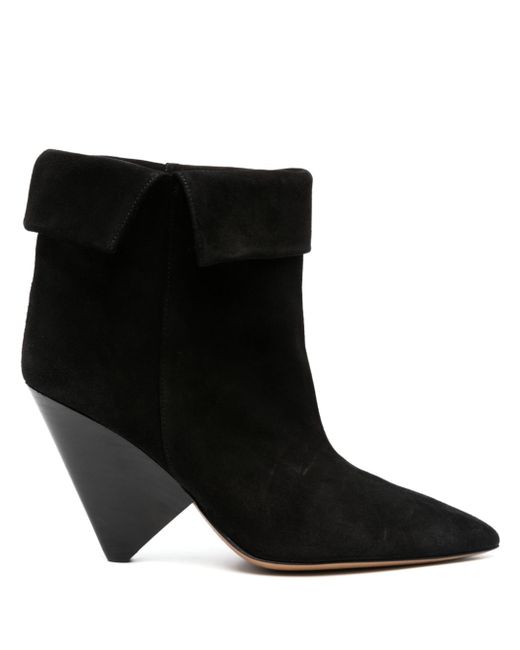 Isabel Marant pointed suede ankle boots