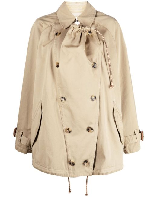Isabel Marant Dusika double-breasted trench coat
