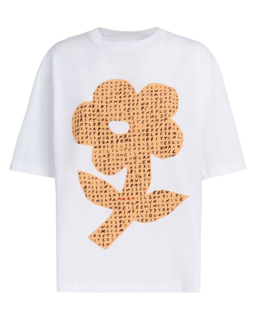 Marni floral-print T-shirt