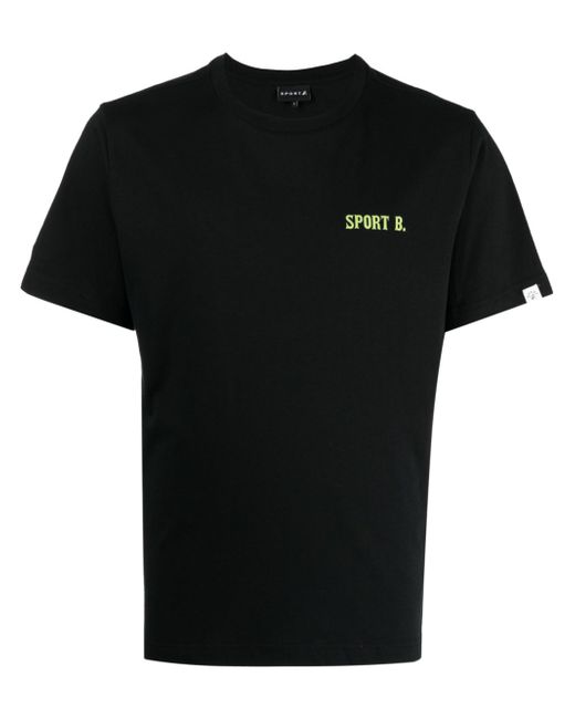 SPORT b. by agnès b. logo-print crew-neck T-shirt