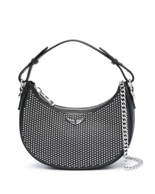 Zadig & Voltaire studded leather crossbody bag