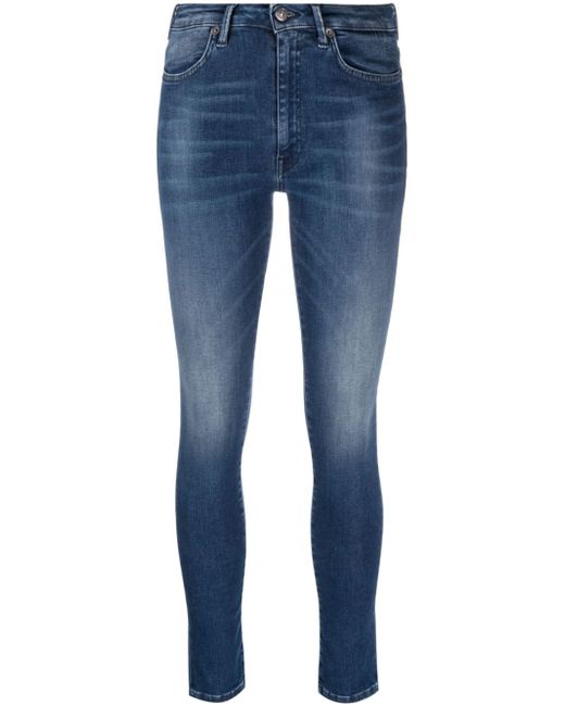 Dondup skinny-cut mid-rise jeans