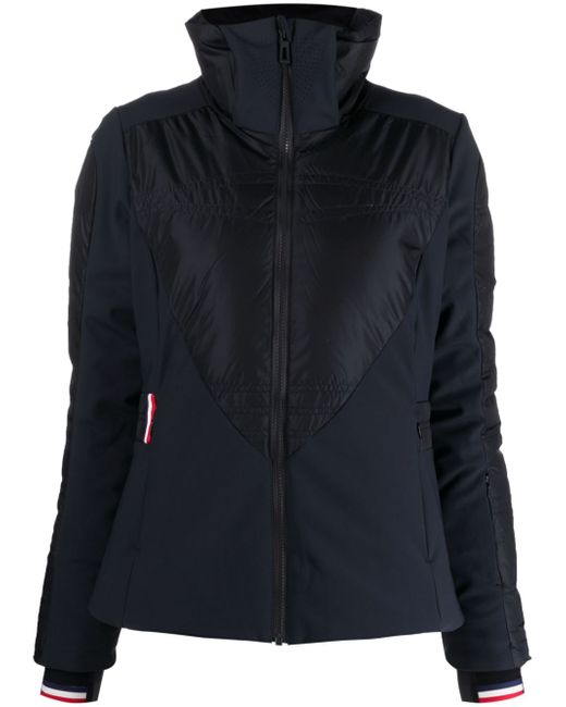 Rossignol logo-patch panelled padded jacket