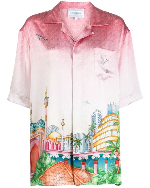 Casablanca Morning City View shirt