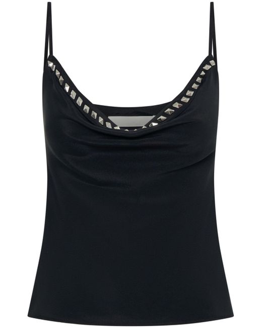 Dion Lee studded cowl-neck top