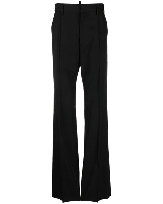 Dsquared2 logo-embroidered tailored trousers