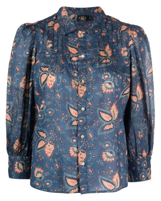 Ralph Lauren Rrl Stefanie floral-print shirt
