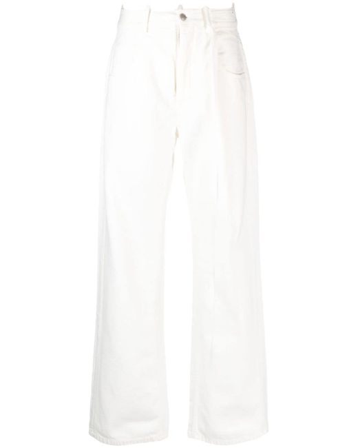 Ann Demeulemeester wide-leg cotton trousers