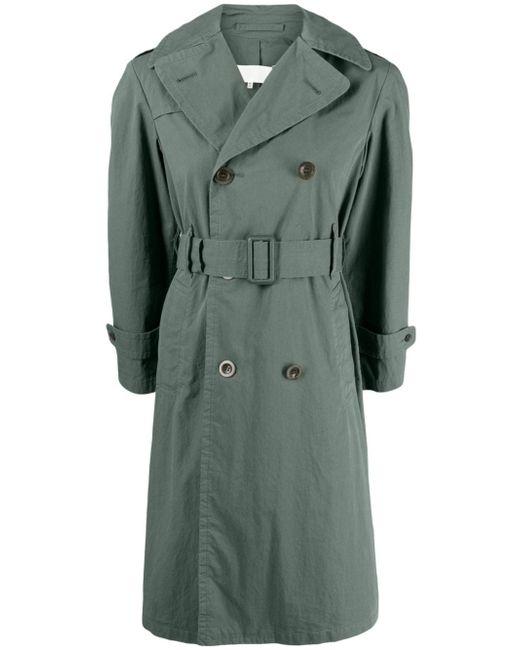 Maison Margiela belted double-breasted trench coat