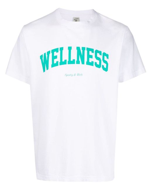 Sporty & Rich Ivy slogan-print T-shirt