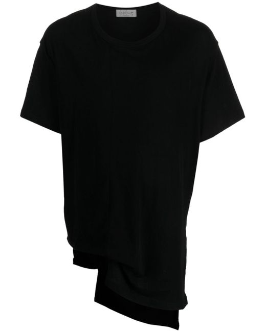 Yohji Yamamoto asymmetric-hem T-shirt
