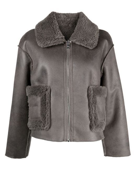 Jakke Vera faux-shearling jacket