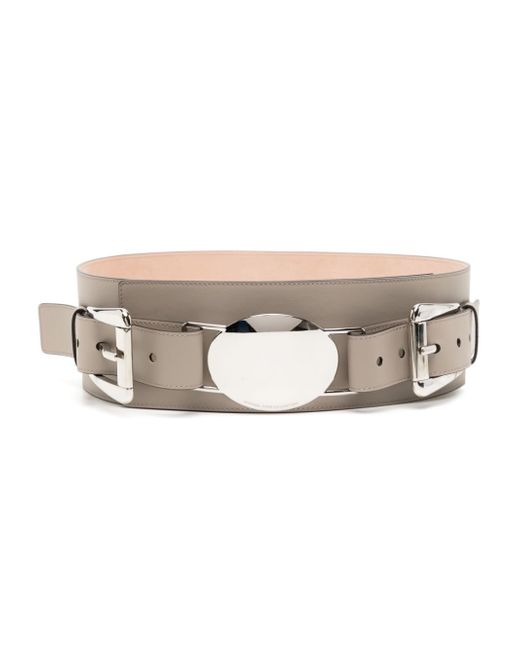 Michael Kors Collection Gloria double-buckle belt